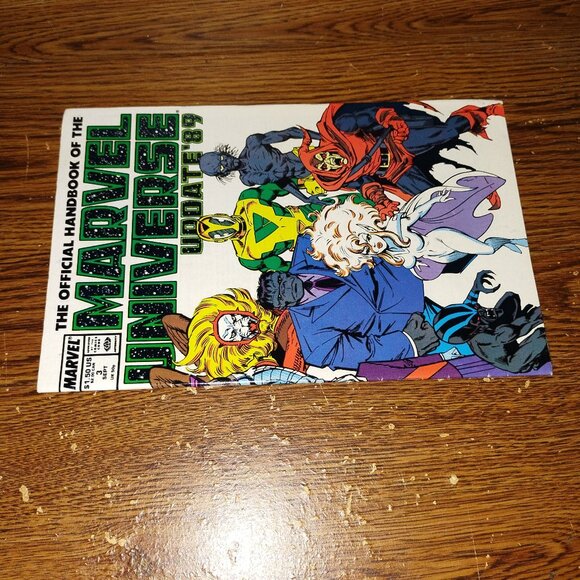 Official Handbook of Marvel Universe Update '89 #3 Eon to Hulk - Picture 3 of 3